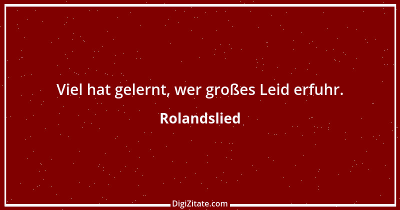 Zitat von Rolandslied 1