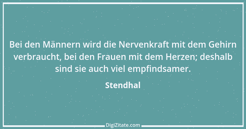 Zitat von Stendhal 164