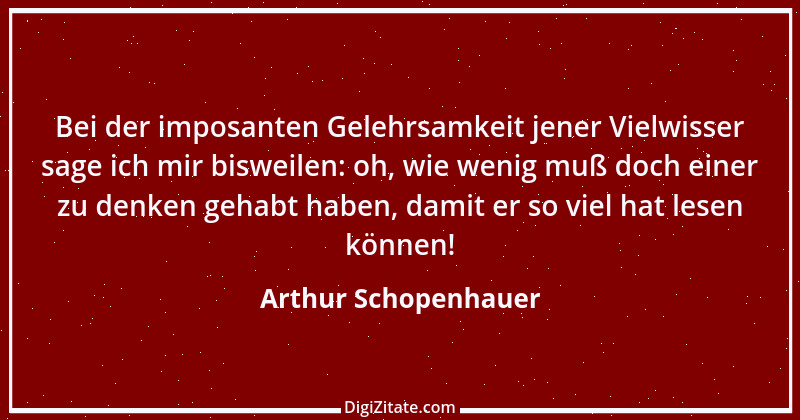 Zitat von Arthur Schopenhauer 61