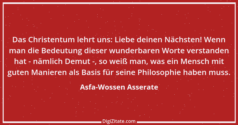 Zitat von Asfa-Wossen Asserate 2