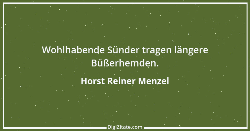 Zitat von Horst Reiner Menzel 5