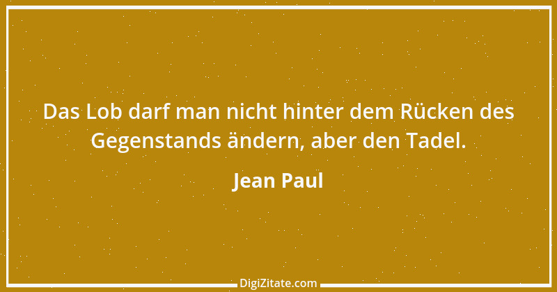 Zitat von Jean Paul 340