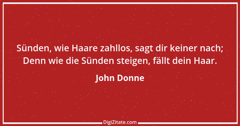 Zitat von John Donne 4