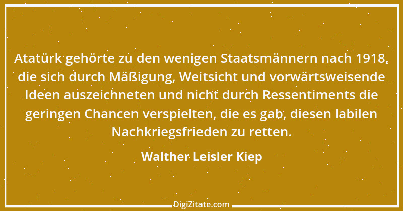 Zitat von Walther Leisler Kiep 1