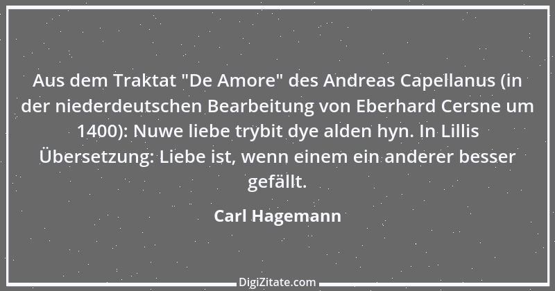 Zitat von Carl Hagemann 75