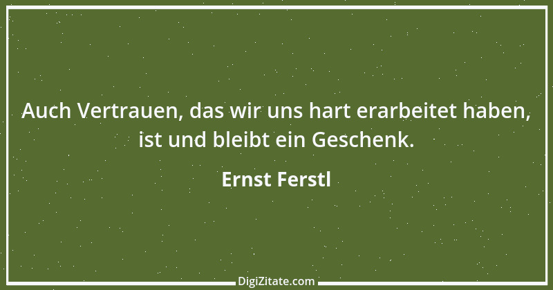 Zitat von Ernst Ferstl 1214