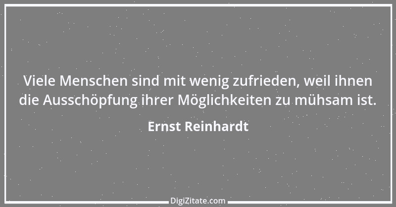 Zitat von Ernst Reinhardt 14