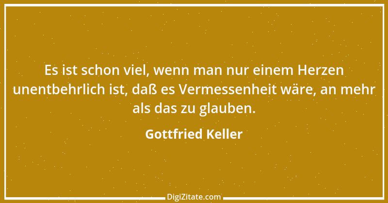 Zitat von Gottfried Keller 20