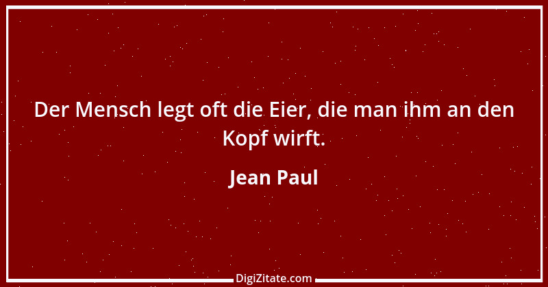 Zitat von Jean Paul 918