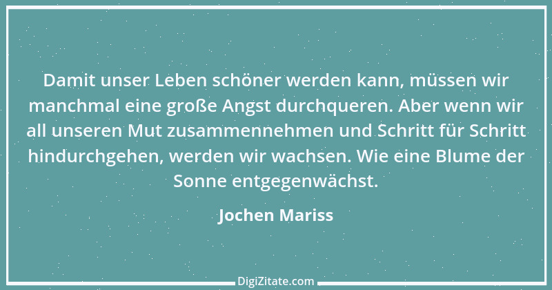 Zitat von Jochen Mariss 87