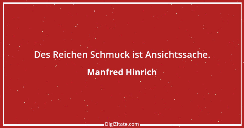 Zitat von Manfred Hinrich 1947