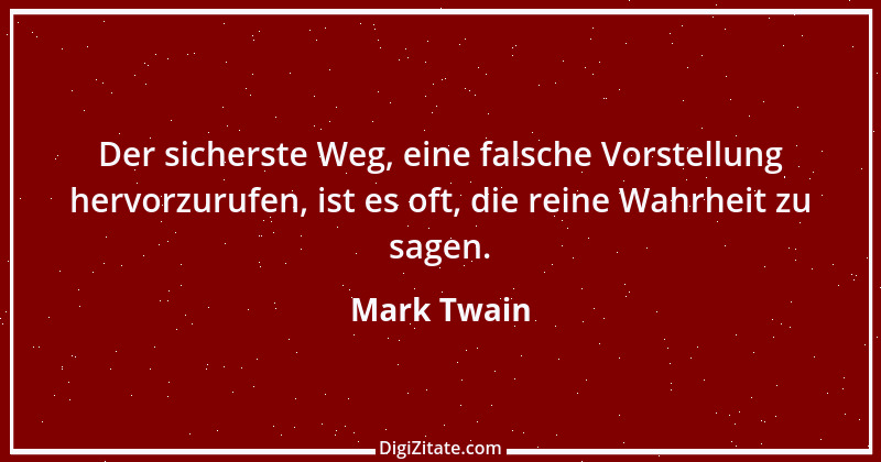 Zitat von Mark Twain 180