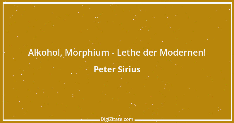 Zitat von Peter Sirius 173