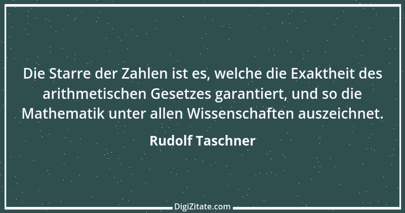 Zitat von Rudolf Taschner 2