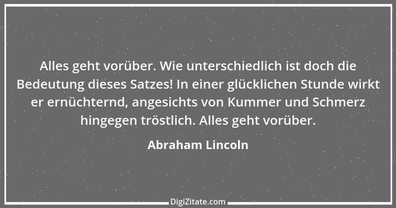 Zitat von Abraham Lincoln 50