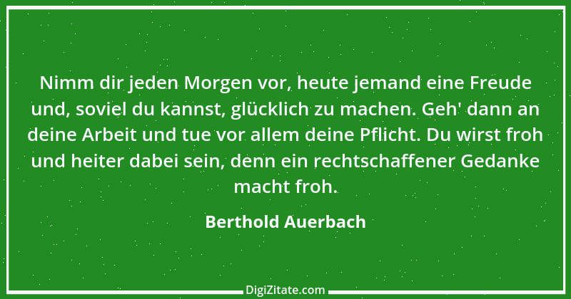 Zitat von Berthold Auerbach 41