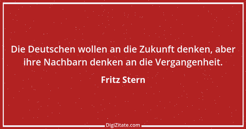 Zitat von Fritz Stern 1