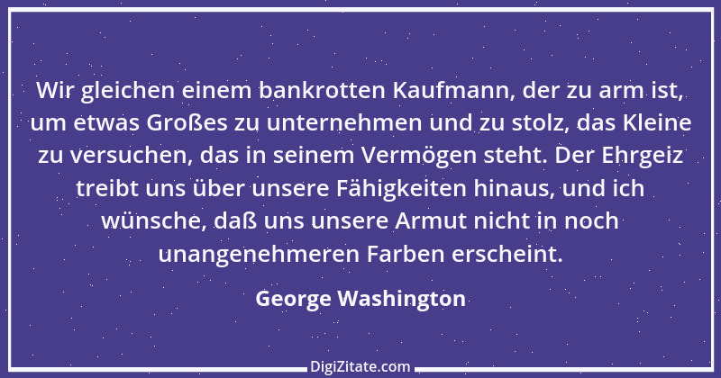 Zitat von George Washington 9