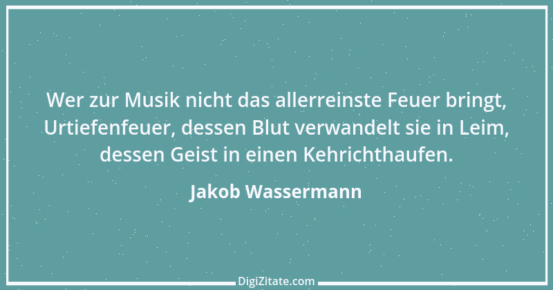 Zitat von Jakob Wassermann 17