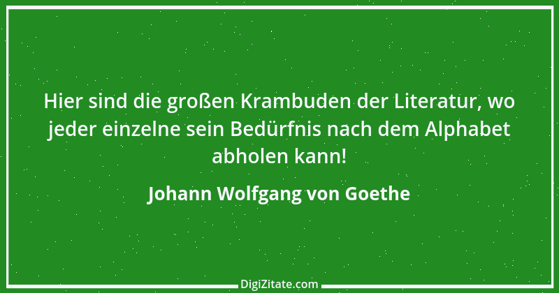 Zitat von Johann Wolfgang von Goethe 196