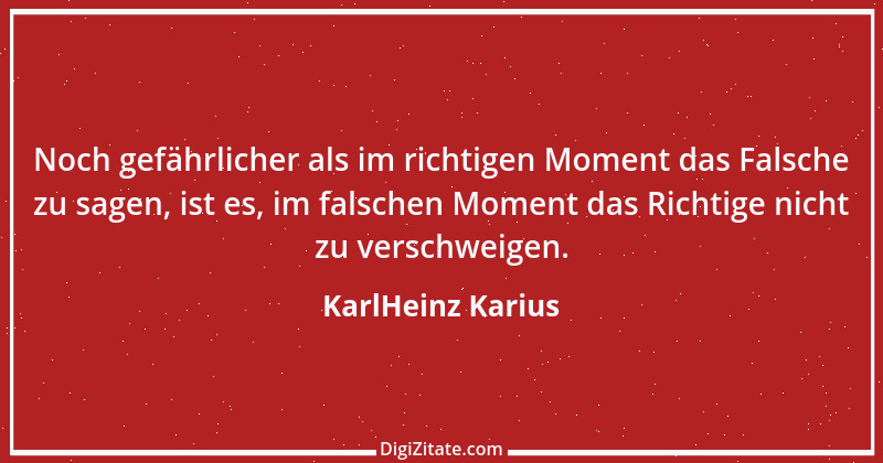 Zitat von KarlHeinz Karius 121