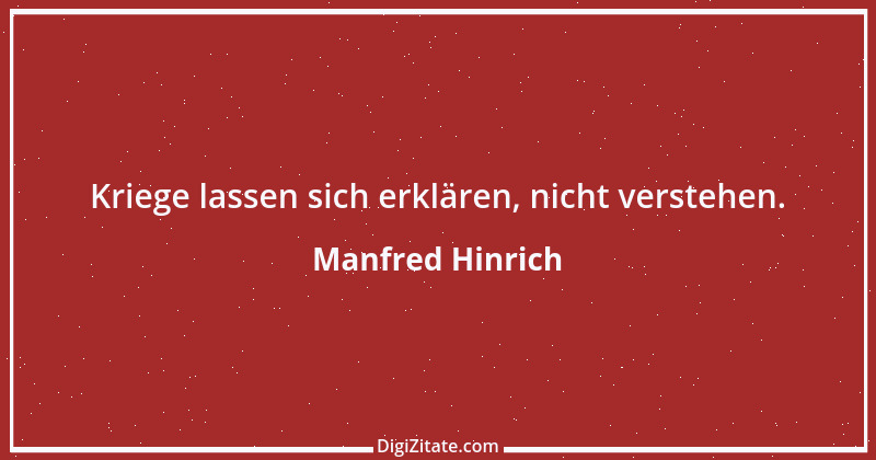 Zitat von Manfred Hinrich 370