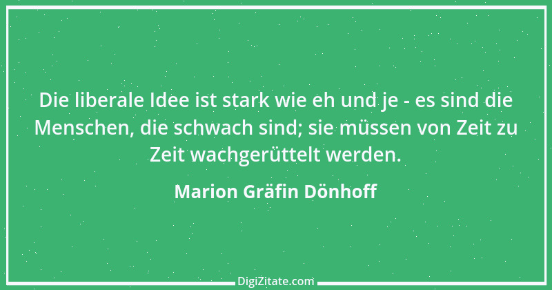 Zitat von Marion Gräfin Dönhoff 6