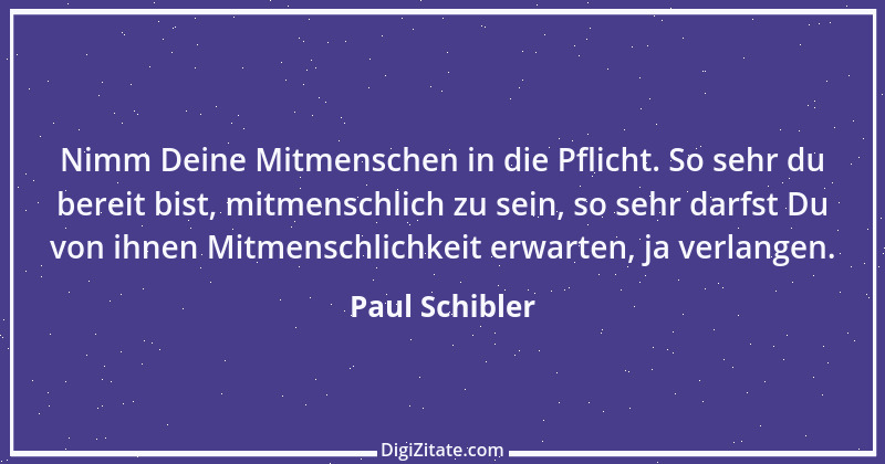 Zitat von Paul Schibler 190