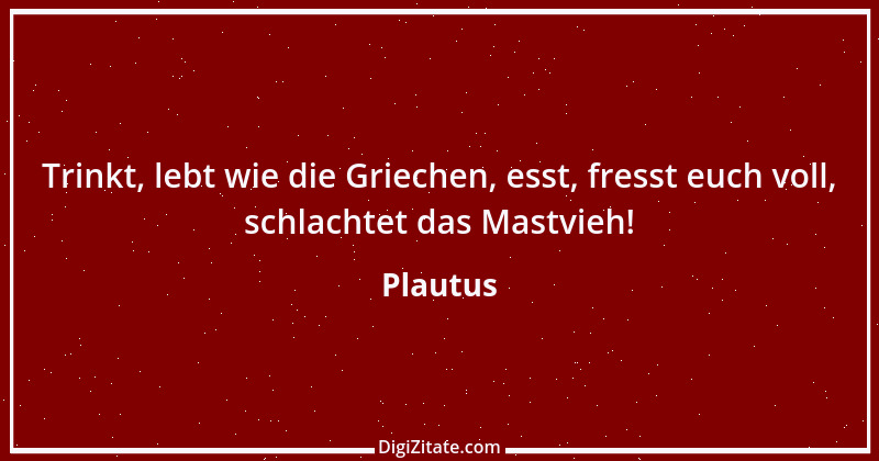 Zitat von Plautus 2