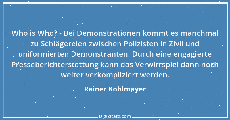 Zitat von Rainer Kohlmayer 36