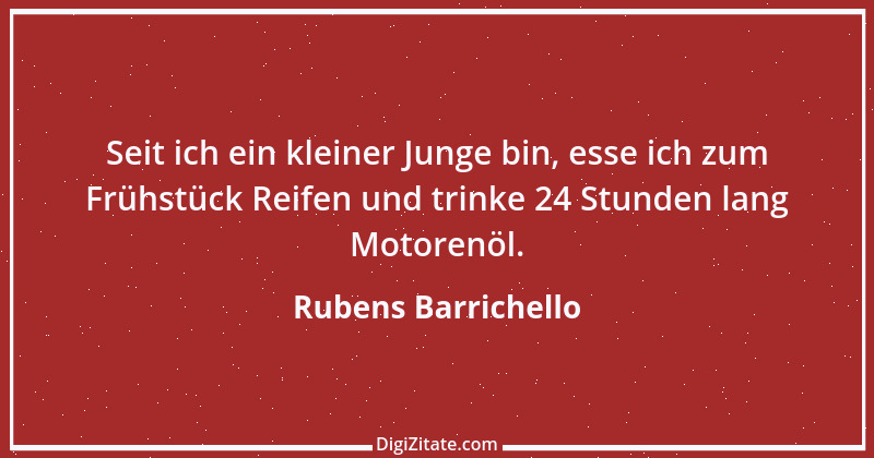 Zitat von Rubens Barrichello 2