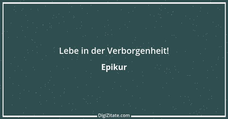 Zitat von Epikur 144