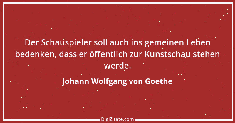 Zitat von Johann Wolfgang von Goethe 4197