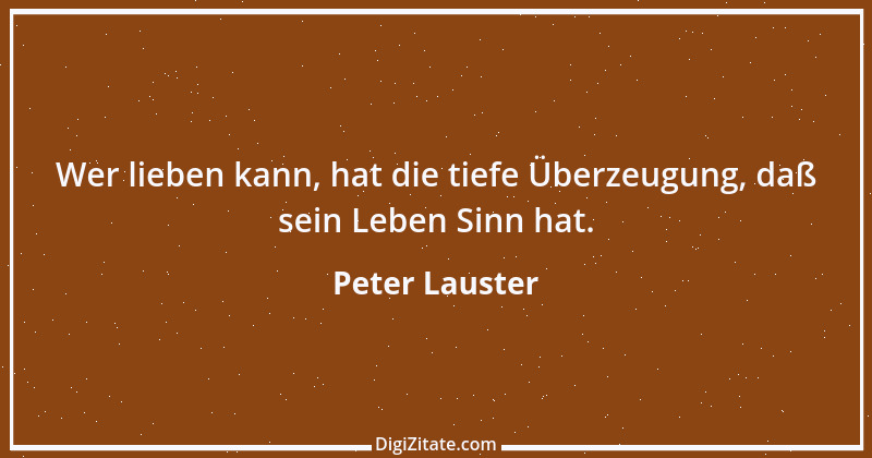 Zitat von Peter Lauster 21