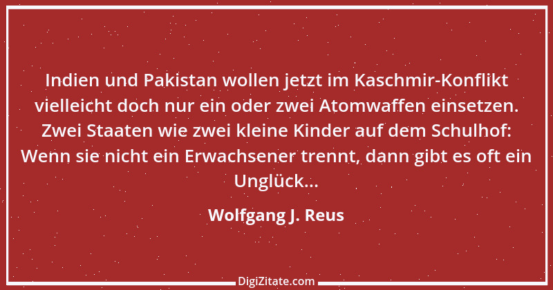 Zitat von Wolfgang J. Reus 1037