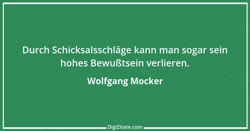 Zitat von Wolfgang Mocker 218