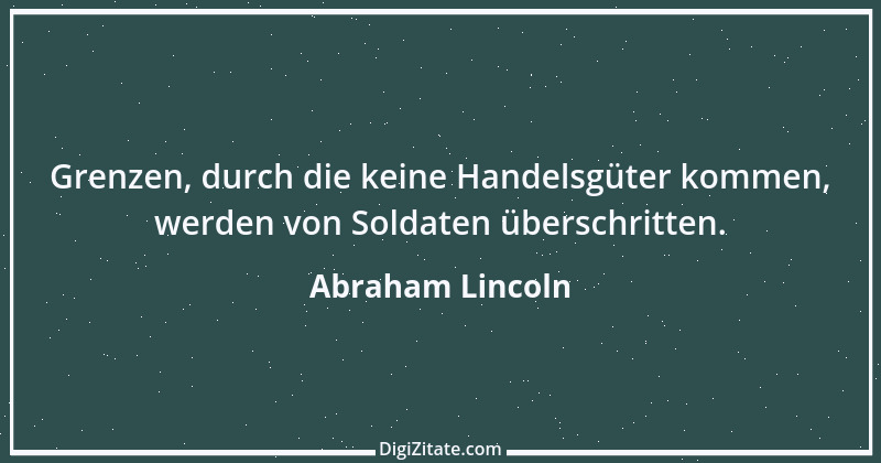 Zitat von Abraham Lincoln 52