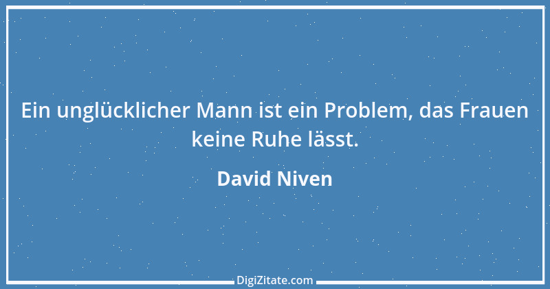 Zitat von David Niven 1