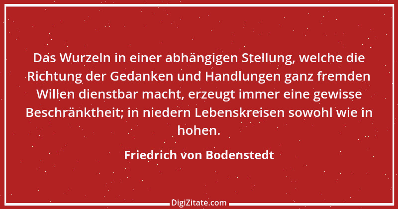 Zitat von Friedrich von Bodenstedt 156