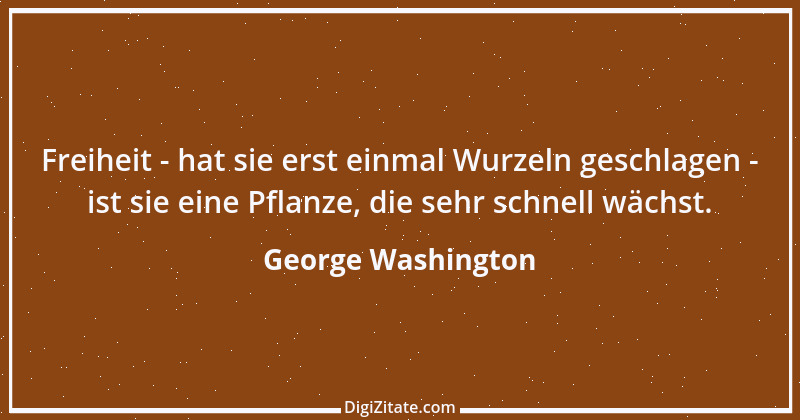 Zitat von George Washington 11