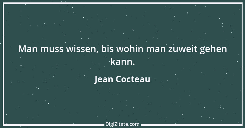 Zitat von Jean Cocteau 9