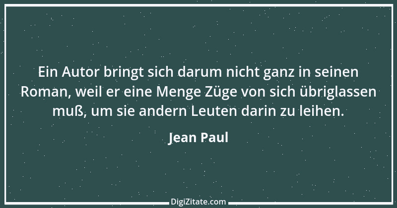 Zitat von Jean Paul 1343