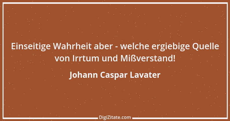 Zitat von Johann Caspar Lavater 168