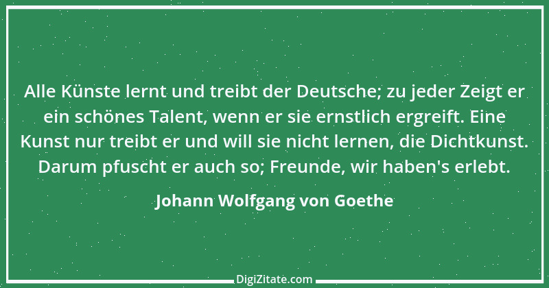 Zitat von Johann Wolfgang von Goethe 198