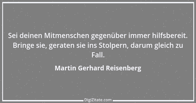 Zitat von Martin Gerhard Reisenberg 2513