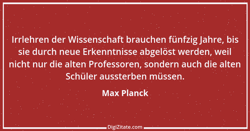 Zitat von Max Planck 5