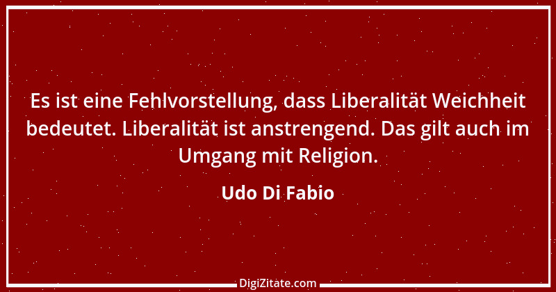 Zitat von Udo Di Fabio 1