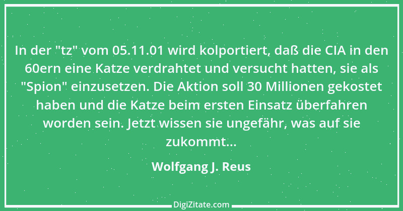 Zitat von Wolfgang J. Reus 1038