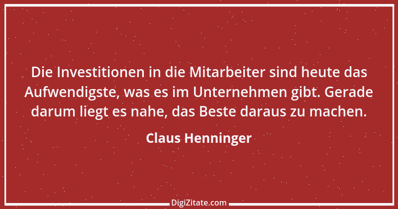 Zitat von Claus Henninger 2