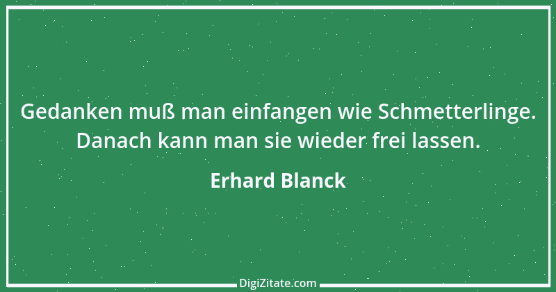 Zitat von Erhard Blanck 1754